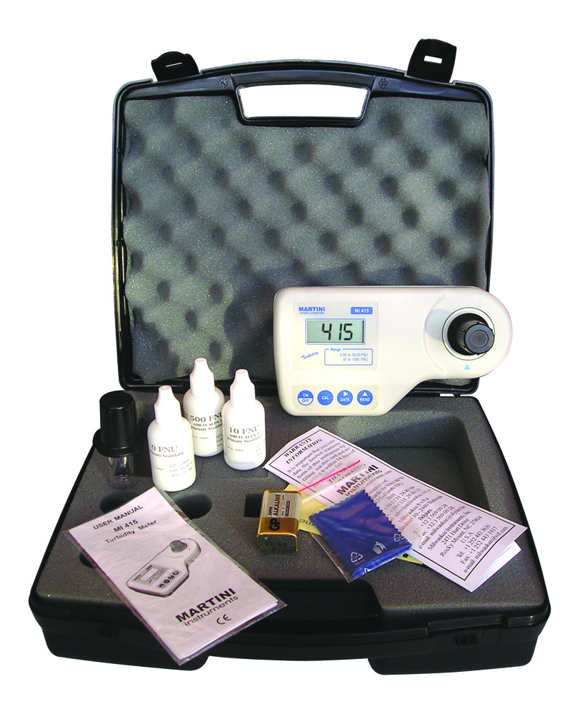 Milwaukee Mi415 Turbidity Meter FNU Scale