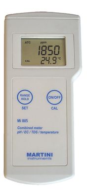 Milwaukee Mi805 pH / Conductivity / TDS / Temperature Professional Portable Meter