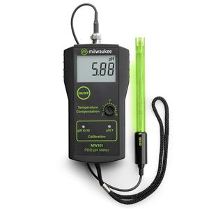 Milwaukee MW101 Standard Portable pH Meter with 0.01 pH Resolution