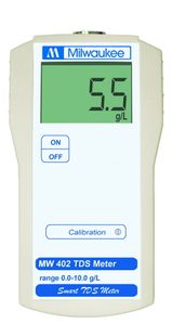 Milwaukee MW402 Standard Portable TDS Meter (range: from 0.0 to 10.0 g/l) Milwaukee MW402 Standard Portable TDS Meter (range: from 0.0 to 10.0 g/l)