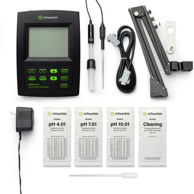 Milwaukee pH/ORP/ISE/°C Combined Data Logging Bench Meter - MW160US Milwaukee pH/ORP/ISE/°C Combined Data Logging Bench Meter - MW160US