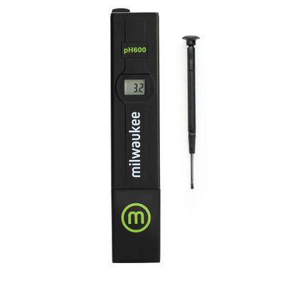 Milwaukee pH600-BOX pH Economical Pocket Tester with 1 Point Manual Calibration Milwaukee pH600-BOX pH Economical Pocket Tester with 1 Point Manual Calibration