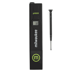 Milwaukee pH600-BOX pH Economical Pocket Tester with 1 Point Manual Calibration