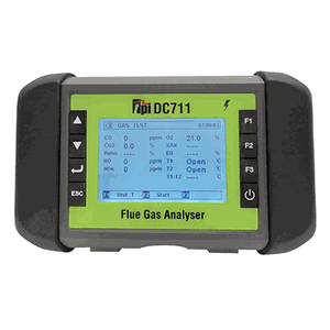 TPI DC711 Combustion Analyzer with O2, CO measurement