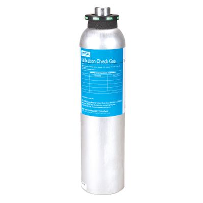 MSA 58L RP Cylinder, 60 PPM CO, 10 PPM NO2, 1.45% CH4 - 10058034