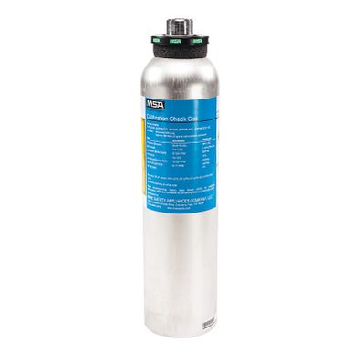 MSA 58L RP Cylinder, 60 PPM CO, 20 PPM H2S, 15% O2, 1.45% CH4, 20 PPM SO2 - 10117738