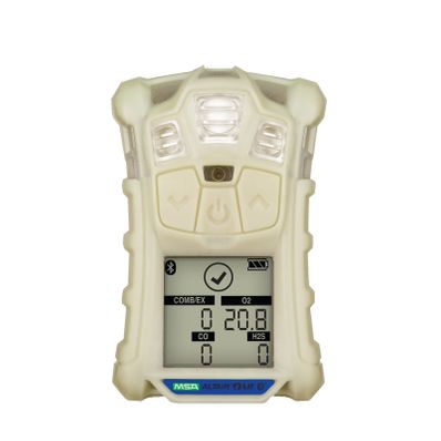 MSA Altair 4XR Multigas Detector, (LEL, O2, & CO), Glow-in-the-dark Case, North American Charger - 10178567