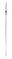 Digi-Sense 12" Pipe-Fitting Thermocouple Probe with 6-ft Fiberglass Cable, Type T - WD-08500-70