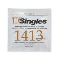 Oakton 1413 µS Conductivity/TDS "Singles" Calibration Solution Pouches, 20 pouches each with 20 mL of solution - WD-35653-11 Oakton 1413 µS Conductivity/TDS "Singles" Calibration Solution Pouches, 20 pouches each with 20 mL of solution - WD-35653-11