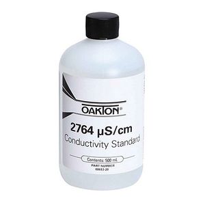 Oakton 2764 S Conductivity/TDS Calibration Solution 500 mL (1-pint) Bottle - WD-00653-20