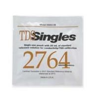 Oakton 2764 µS Conductivity/TDS "Singles" Calibration Solution Pouch, 20 pouches each with 20 mL of solution - WD-35653-12 Oakton 2764 µS Conductivity/TDS "Singles" Calibration Solution Pouch, 20 pouches each with 20 mL of solution - WD-35653-12