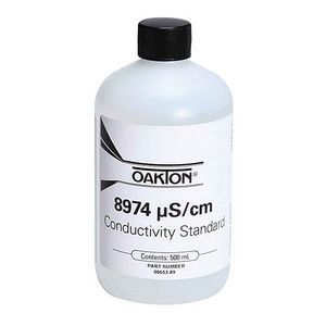 Oakton 8974 S Conductivity/TDS Calibration Solution 500 mL (1-pint) Bottle - WD-00653-89