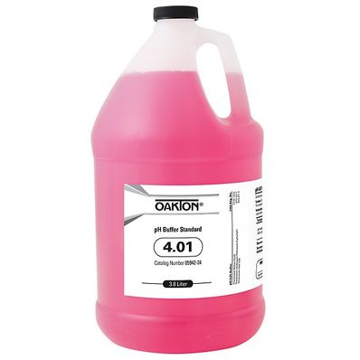 Oakton Buffer Solution, pH 4.01; 4 x 1 gal. Bottles/Cs - WD-05942-25 Oakton Buffer Solution, pH 4.01; 4 x 1 gal. Bottles/Cs - WD-05942-25