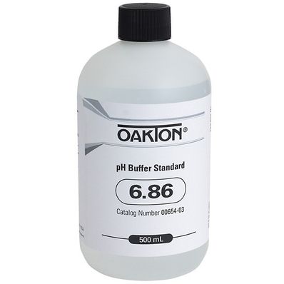 Oakton Buffer Solution, pH 6.86; 500 mL - WD-00654-03