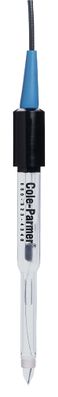 Oakton Cole-Parmer® pH Electrode, Combination, Spear Tip, Sealed, Glass Body, BNC - WD-05998-20