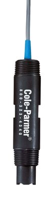 Oakton Cole-Parmer Tuff-Tip, Semi-Dome 1" In-Line/Sub pH, Graphite, 1kOhm Spade Lug ATC - WD-27020-66 Oakton Cole-Parmer Tuff-Tip, Semi-Dome 1" In-Line/Sub pH, Graphite, 1kOhm Spade Lug ATC - WD-27020-66
