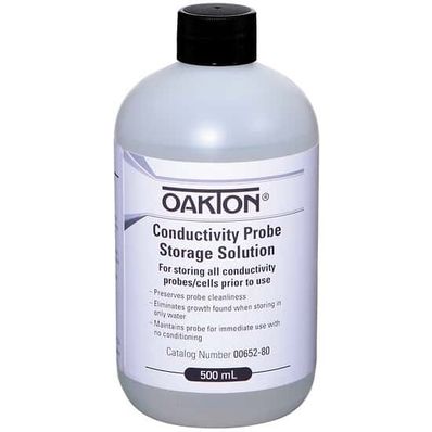 Oakton Conductivity Probe Storage Solution; 500 mL - WD-00652-80
