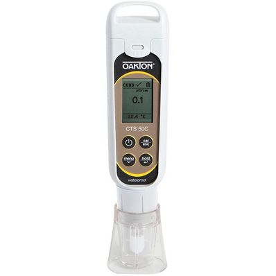 Oakton CTSTestr™ 50C Cup-Style Waterproof Pocket Conductivity/TDS/Salinity Tester, Premium 50 Series - WD-35634-65