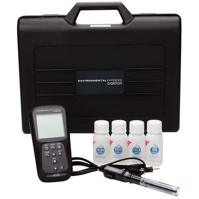 Oakton EC260 Waterproof Conductivity, TDS, Resistivity, and Salinity Handheld Meter Kit - WD-35660-16