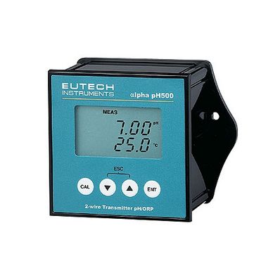 Oakton Eutech pH 500 2-Wire pH/ORP Transmitter with Display, with NIST Traceable Certificate of Calibration - WD-56717-27