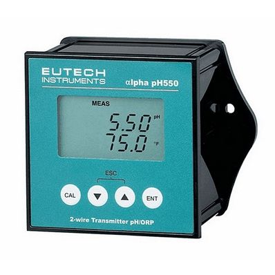 Oakton Eutech pH 550 pH/ORP 1/4-DIN Monitor, with NIST Traceable Certificate of Calibration - WD-56717-37 Oakton Eutech pH 550 pH/ORP 1/4-DIN Monitor, with NIST Traceable Certificate of Calibration - WD-56717-37