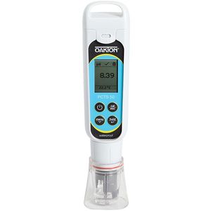 Oakton PCTSTestr 50 Waterproof Pocket pH/Cond/TDS/Salinity Tester, Premium 50 Series - WD-35634-35