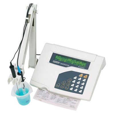 Oakton pH/Ion 2100 Benchtop pH/mV/Ion/°C/°F Meter with pH Electrode, Temperature Probe and Electrode Stand - WD-35621-00