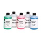 Oakton pH Solutions Pack; pH 4.01/7.00/10.00, Storage/Cleaning, 500 mL each - WD-05942-15