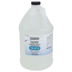 Oakton Traceable pH Standard Buffer with Calibration, Clear, pH 10, 4 L - WD-00651-74