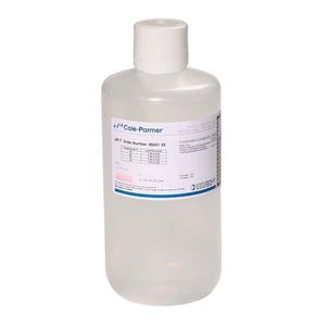Oakton Traceable pH Standard Buffer with Calibration, Clear, pH 7, 1000 mL - WD-00651-32