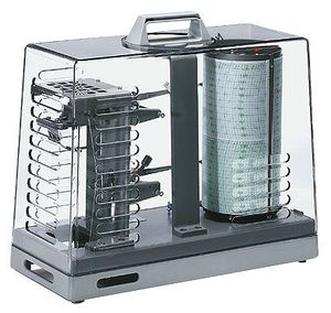 Oakton Two-Speed Spring Wound Hygrothermograph - WD-37250-10