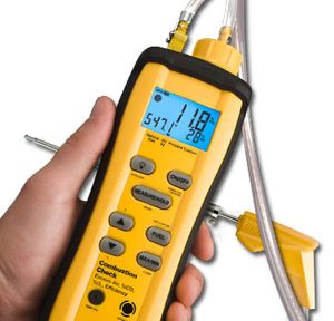 Fieldpiece Combustion Checker with Auto Pump - SOX3
