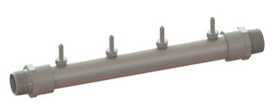 Agrowtek PBX-104 4-Port Chemical Injection Manifold