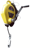 Pelsue 3-Way SRL/Retrieval/Decender with 3/16" x 50ft SS Cable - PSRL1350-SS