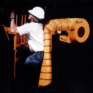 Pelsue 8" Diameter x 15' HRT Duct with Retractable Midsection - SPACEMAKER15