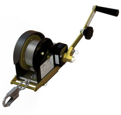 Pelsue Personnel Hoist with 150' x 1/4" Synthetic Cord & Pelsue Davit Bracket - PH15R Pelsue Personnel Hoist with 150' x 1/4" Synthetic Cord & Pelsue Davit Bracket - PH15R