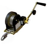 Pelsue Personnel Hoist with 50' Stainless Steel Cable and Pelsue Davit Bracket - PH05C