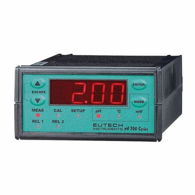 Oakton Eutech pH 200 1/8-DIN pH/ORP Controller - WD-56700-00 Oakton Eutech pH 200 1/8-DIN pH/ORP Controller - WD-56700-00