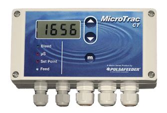 Quantrol MicroTrac Series Tower Controllers with Toroidal Probe, Bleed & Selectable Feed, Flow Assembly, Panel - MTC1PTA-XXX