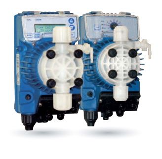 Quantrol Seko Tekna Series Solenoid Driven Metering Pump, TPG Digital Series PVDF/FPM for Most Chemicals, 25 GPD @ 174PSI - TPG603NHH0U00U