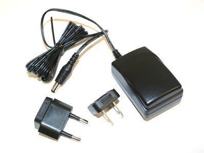 RAE Systems AC Adapter with International Prong Kit (for single-unit charging and PC communications cradle) - 500-0036-100