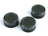RAE Systems Filter Replacement Kit - ToxiRAE Pro (non-PID) (includes cap, filter, and rubber gasket) (Pack of 3) - G02-0307-003