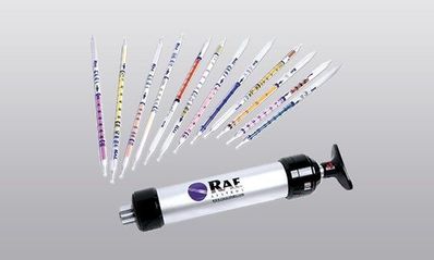 RAE Systems Benzene Colorimetric Gas Detection Tube, 5.0 - 40 ppmv Selective (5 Colorimetric Tubes and 5 Pre-Tubes) - 10-101-10