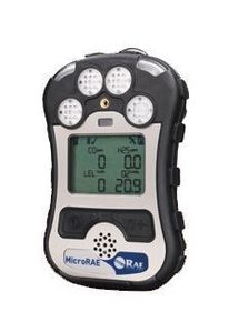 RAE Systems MicroRAE Wireless Four-Gas Monitor, LEL / H2S / CO / O2 - Li-ion / BLE - M031-1111-200