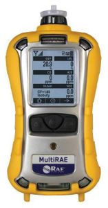 RAE Systems MultiRAE Pumped Portable Multi-gas Monitor - 10.6 eV PID / LEL / H2S / CO / O2 / Li-ion / Non-Wireless - MBB3-A1C112E-020