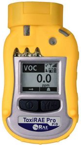 RAE Systems ToxiRAE Pro PID Personal Monitor - 10.6 eV PID Lamp, Datalogging, Wireless, Rechargeable Battery, Rubber Boot - G02-B004-000