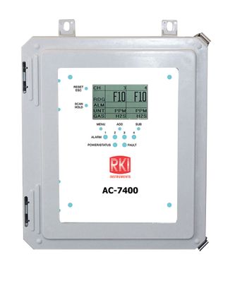 RKI Instruments AC-7412 Controller, 12 channels, AC powered - 74-7412-A