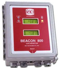 RKI Instruments Beacon 800 Eight Channel Wall Mount Controller (No Sensor) - 72-2108RK