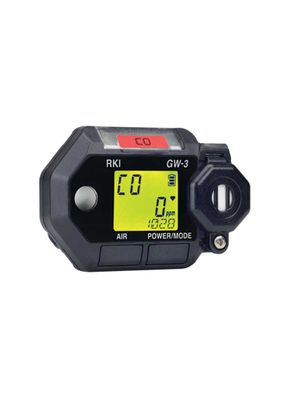 RKI Instruments Gaswatch 3 Portable Gas Monitor, CO, Electrochemical sensor, with wrist band - 73-0023-01