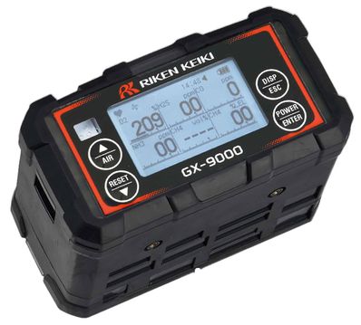 RKI Instruments GX-9000 Multi Gas Detector, O2/CO/H2S/cat CH4/TC CH4 %vol, Li-ion with AC adapter - 72-9AXHK-B RKI Instruments GX-9000 Multi Gas Detector, O2/CO/H2S/cat CH4/TC CH4 %vol, Li-ion with AC adapter - 72-9AXHK-B
